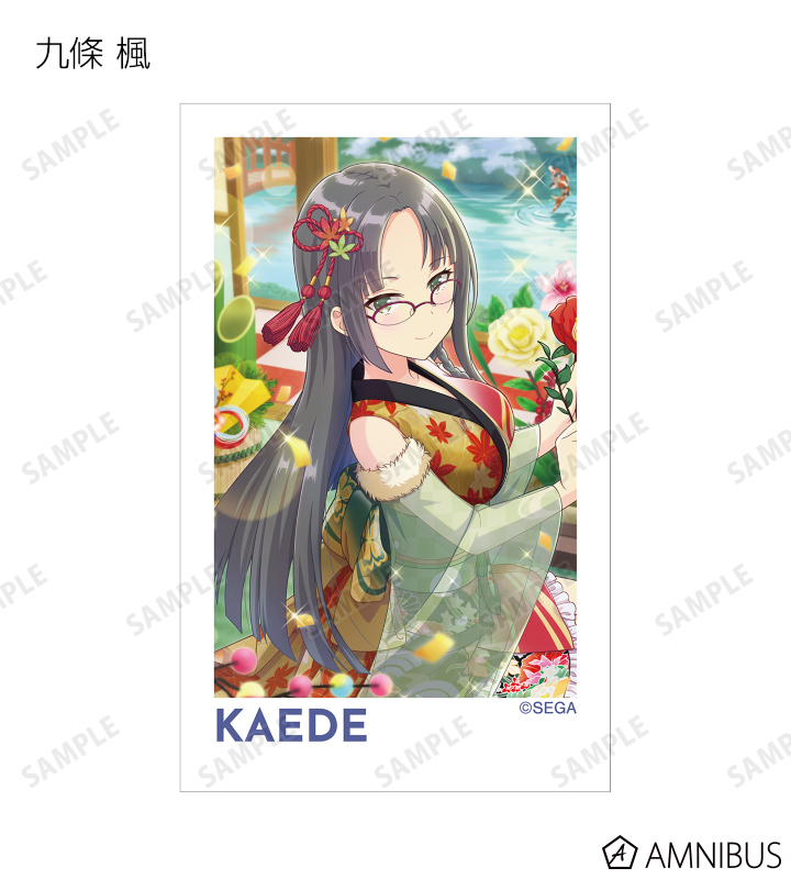 トレーディングインスタントカメラ風イラストカード