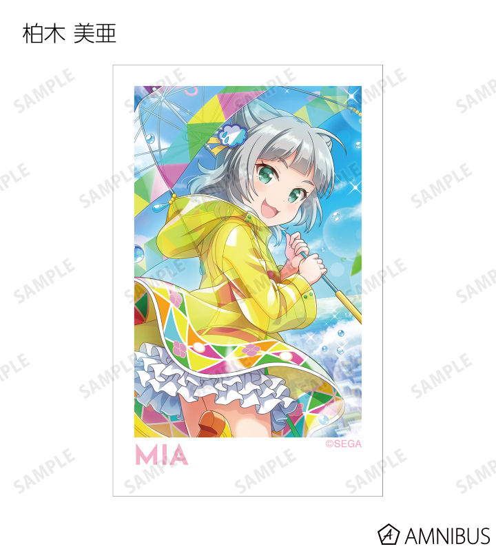 トレーディングインスタントカメラ風イラストカード