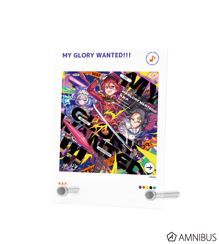 MY GLORY WANTED!!! A6アクリルパネル