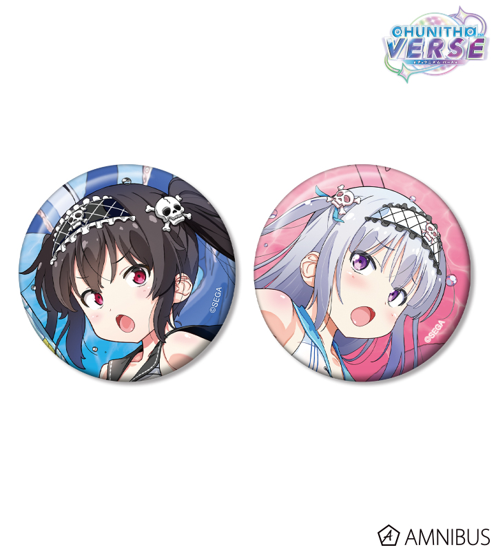 鬼蝮 ユリア&鬼蝮 アイリ 缶バッジ2個セット