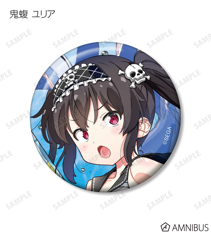 鬼蝮 ユリア&鬼蝮 アイリ 缶バッジ2個セット