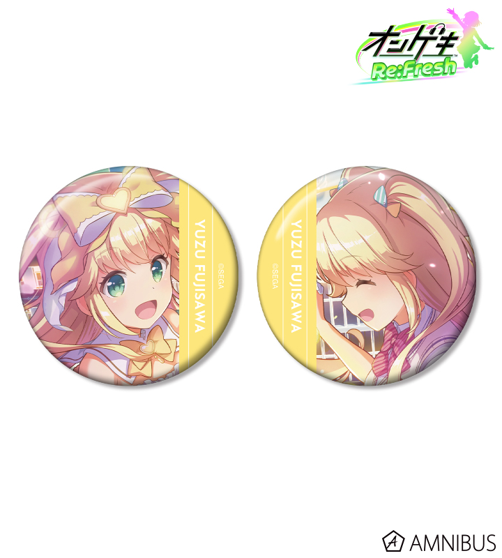 藤沢 柚子 缶バッジ2個セット