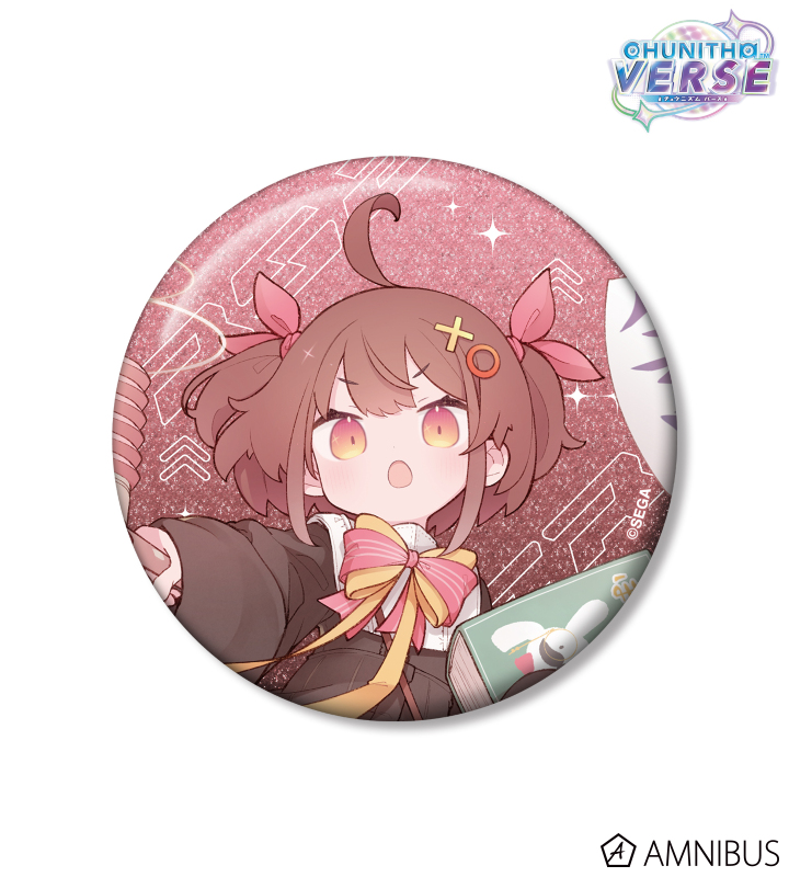 法月ぴこ 75mmグリッター缶バッジ