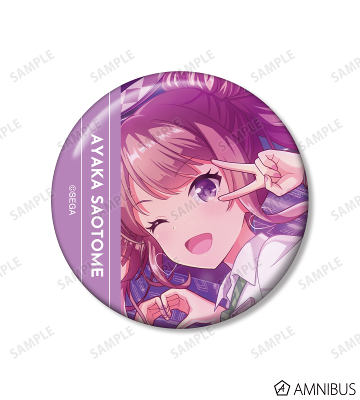 早乙女 彩華 缶バッジ2個セット