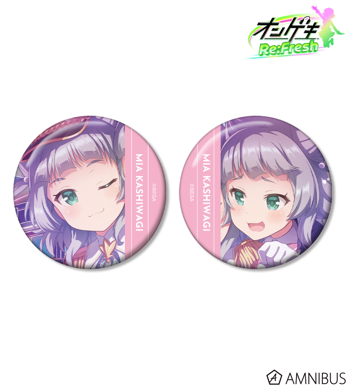柏木 美亜 缶バッジ2個セット