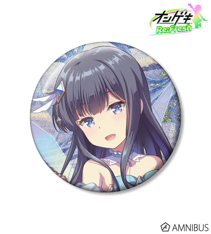 三角 葵 4thビジュアル グリッター75mm缶バッジ