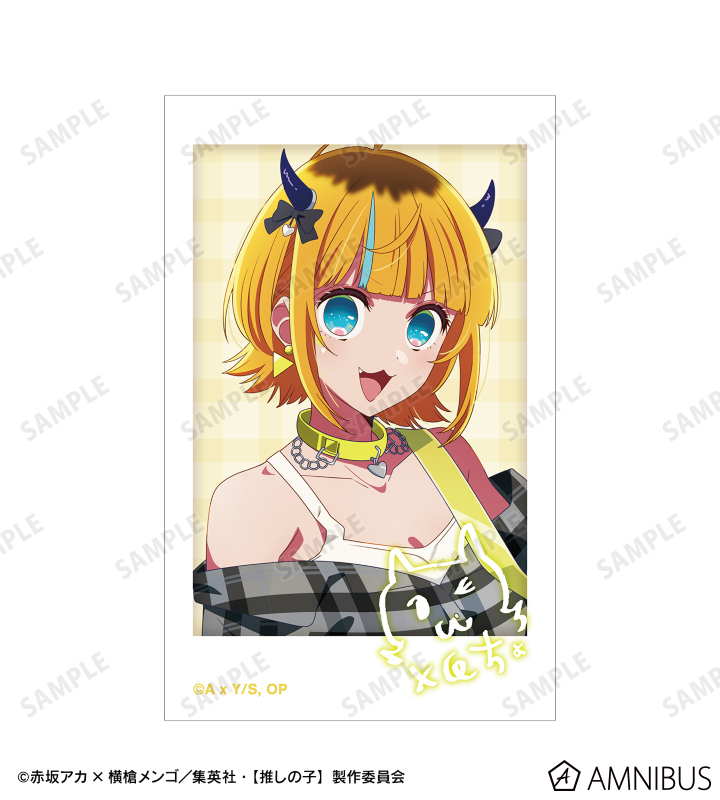 【推しの子】 描き下ろし MEMちょ ロックバンドver. インスタントカメラ風イラストカード2枚セット