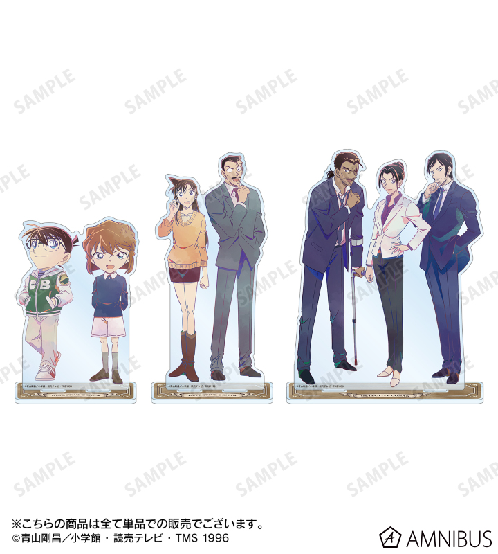 大和敢助&上原由衣&諸伏高明 Ani-Art 第9弾 BIGアクリルスタンド