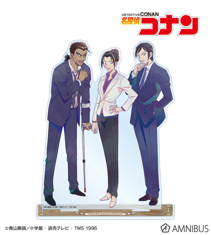 大和敢助&上原由衣&諸伏高明 Ani-Art 第9弾 BIGアクリルスタンド