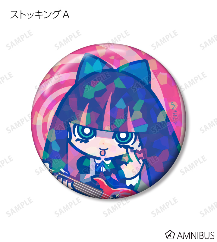 F*Kaoriさんイラスト ロックver. トレーディングホログラム缶バッジ