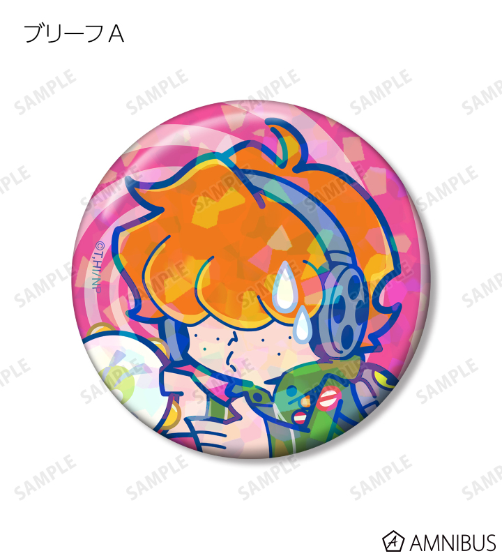F*Kaoriさんイラスト ロックver. トレーディングホログラム缶バッジ