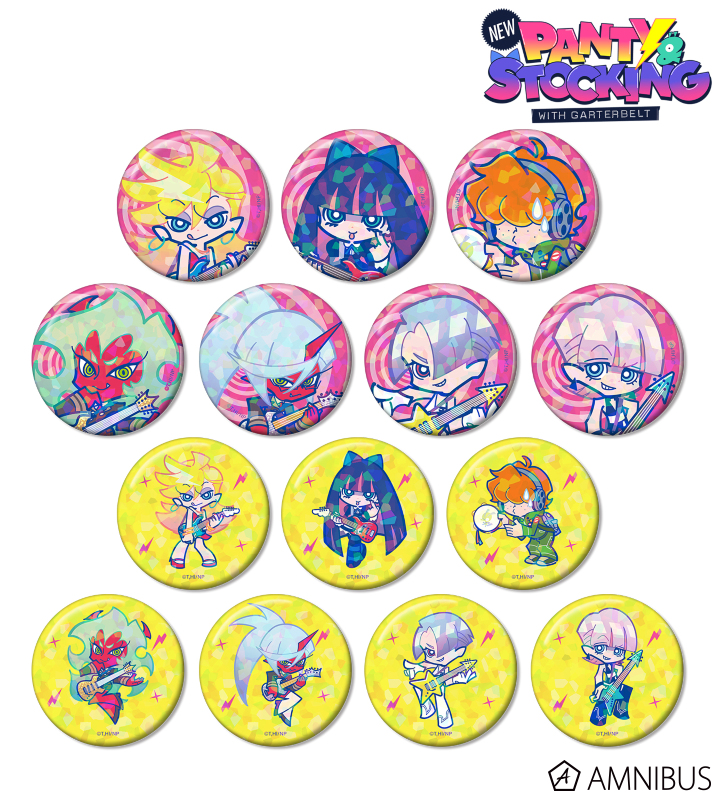 F*Kaoriさんイラスト ロックver. トレーディングホログラム缶バッジ