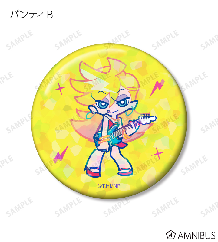 F*Kaoriさんイラスト ロックver. トレーディングホログラム缶バッジ