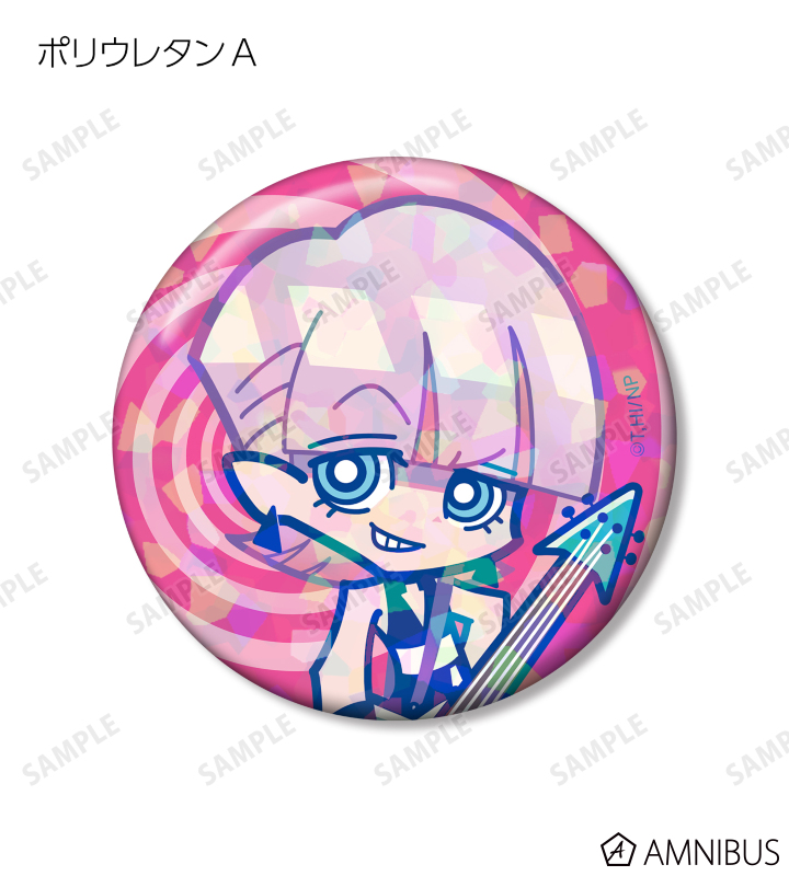 F*Kaoriさんイラスト ロックver. トレーディングホログラム缶バッジ