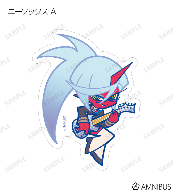 F*Kaoriさんイラスト ロックver. トレーディングダイカットステッカー