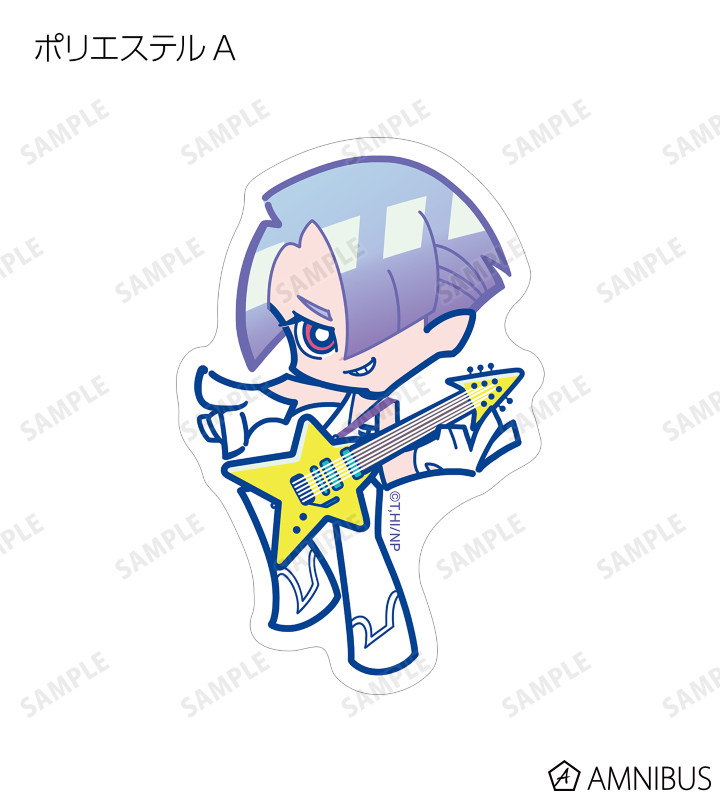 F*Kaoriさんイラスト ロックver. トレーディングダイカットステッカー