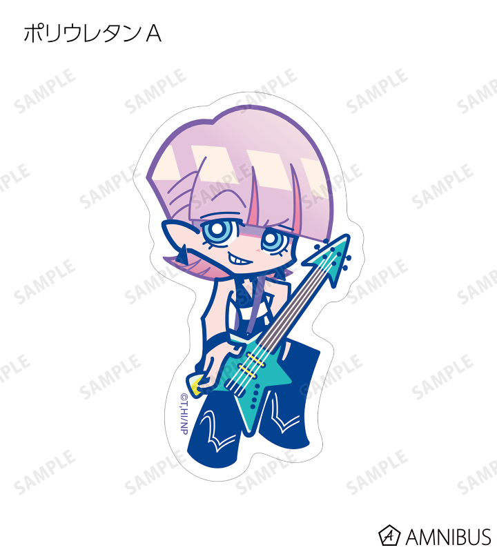 F*Kaoriさんイラスト ロックver. トレーディングダイカットステッカー