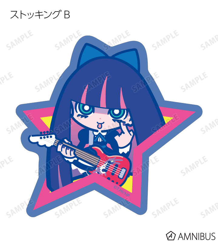 F*Kaoriさんイラスト ロックver. トレーディングダイカットステッカー