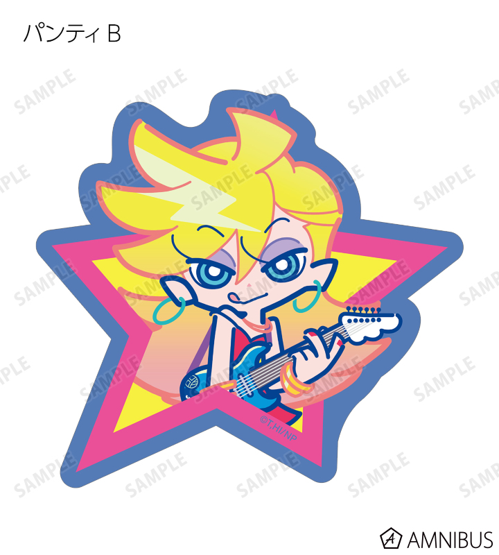 F*Kaoriさんイラスト ロックver. トレーディングダイカットステッカー