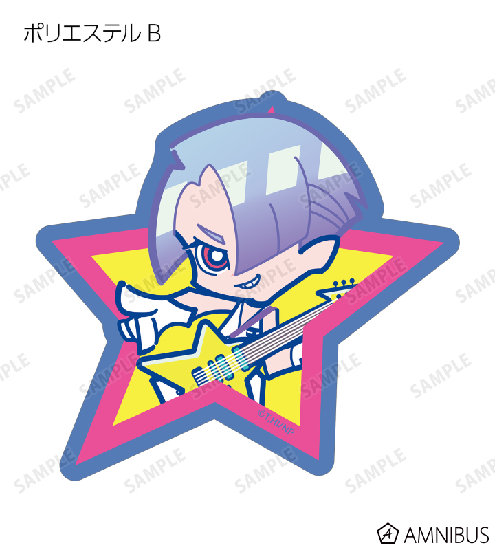 F*Kaoriさんイラスト ロックver. トレーディングダイカットステッカー