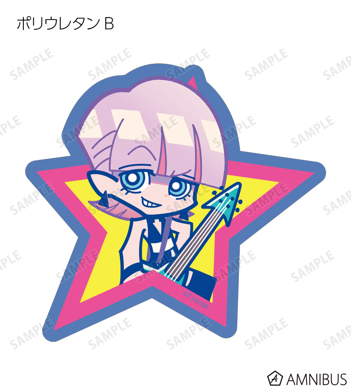 F*Kaoriさんイラスト ロックver. トレーディングダイカットステッカー