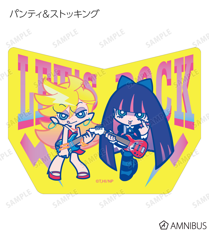 F*Kaoriさんイラスト ロックver. トレーディングダイカットステッカー