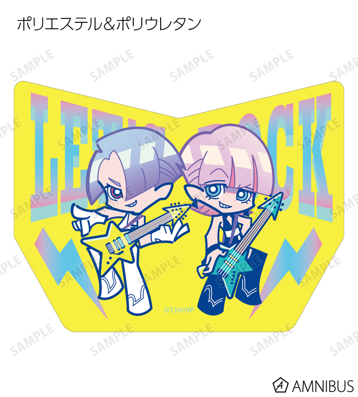 F*Kaoriさんイラスト ロックver. トレーディングダイカットステッカー