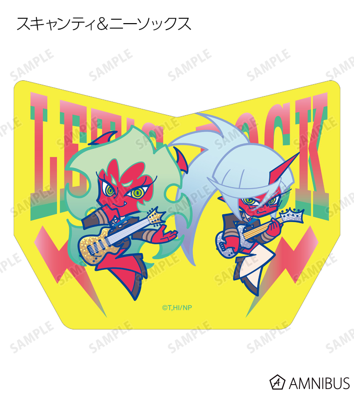 F*Kaoriさんイラスト ロックver. トレーディングダイカットステッカー