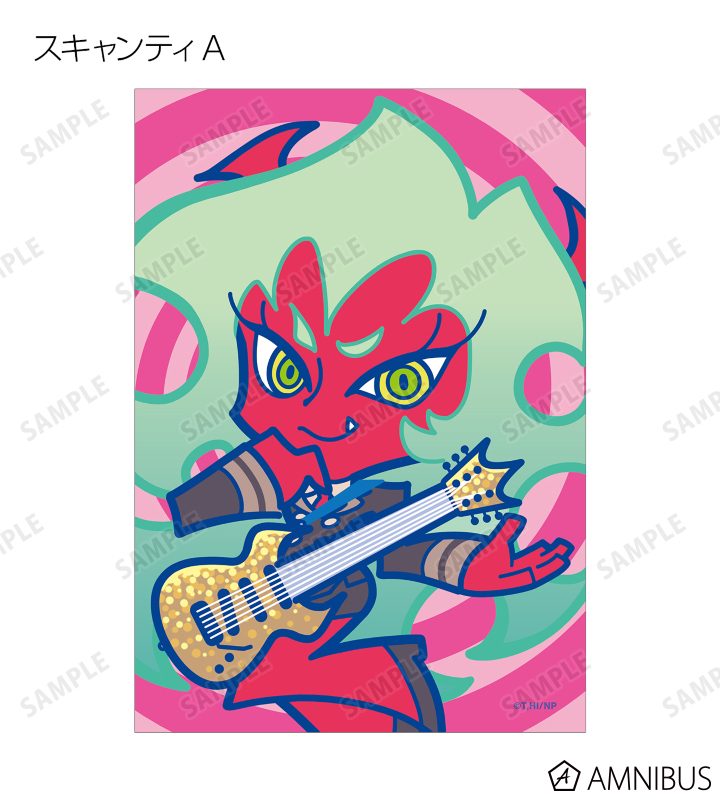 F*Kaoriさんイラスト ロックver. トレーディングブロマイド