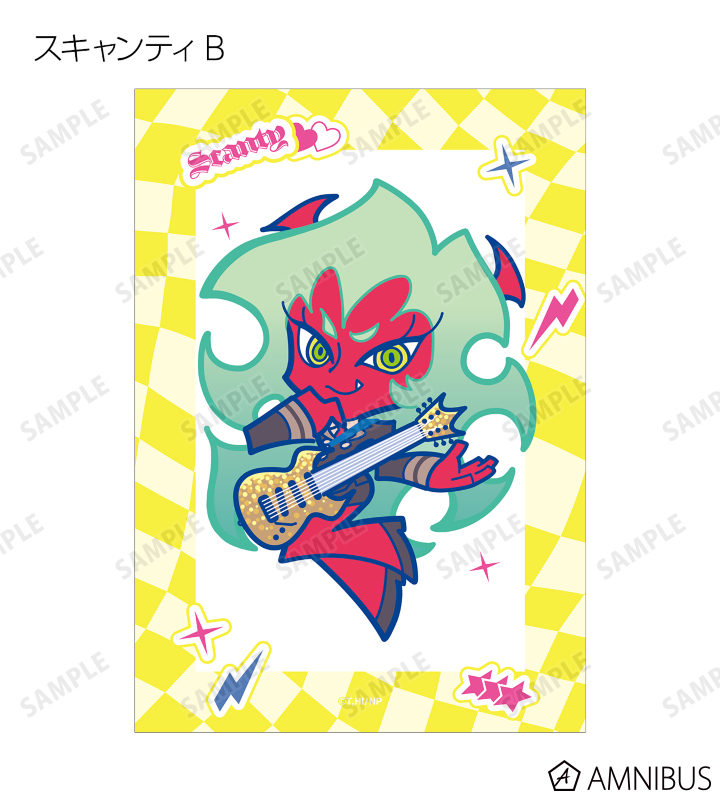 F*Kaoriさんイラスト ロックver. トレーディングブロマイド