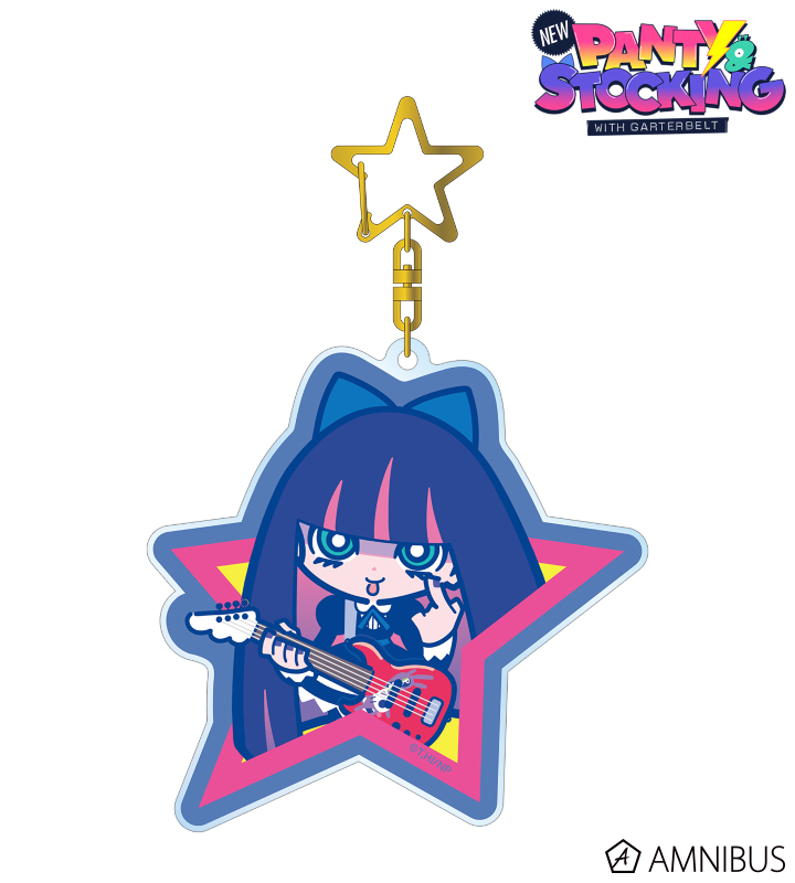 F*Kaoriさんイラスト ストッキング ロックver. BIGアクリルキーホルダー