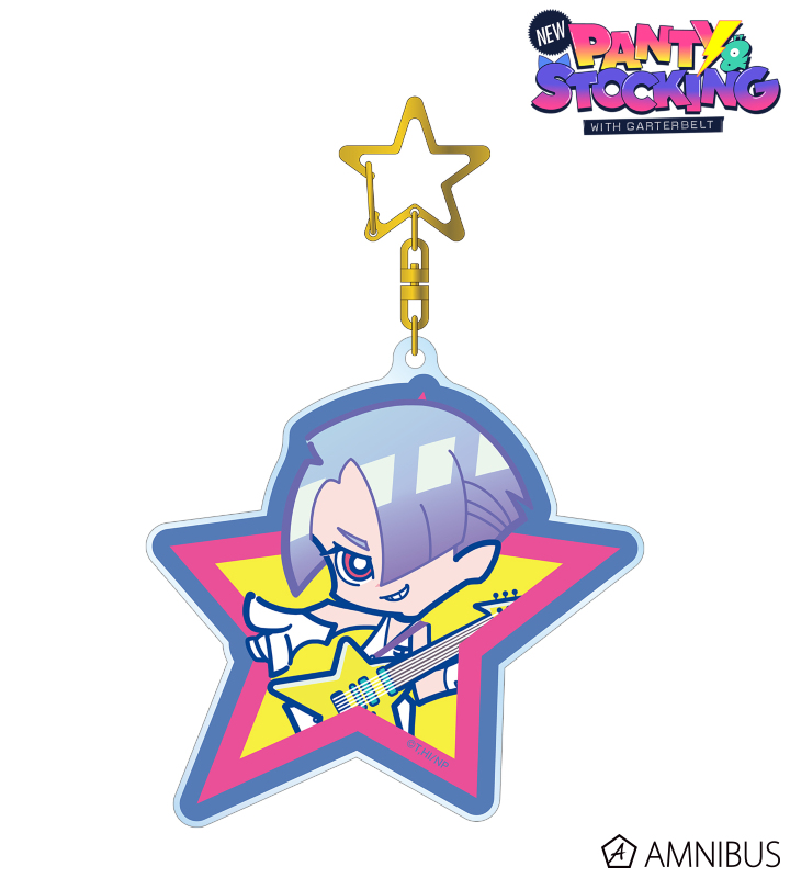 F*Kaoriさんイラスト ポリエステル ロックver. BIGアクリルキーホルダー