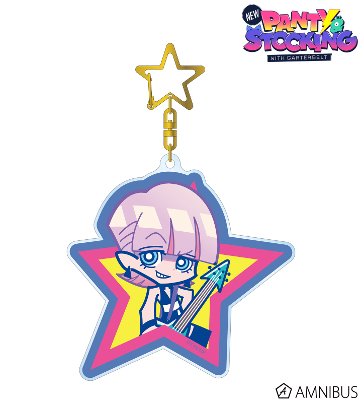 F*Kaoriさんイラスト ポリウレタン ロックver. BIGアクリルキーホルダー