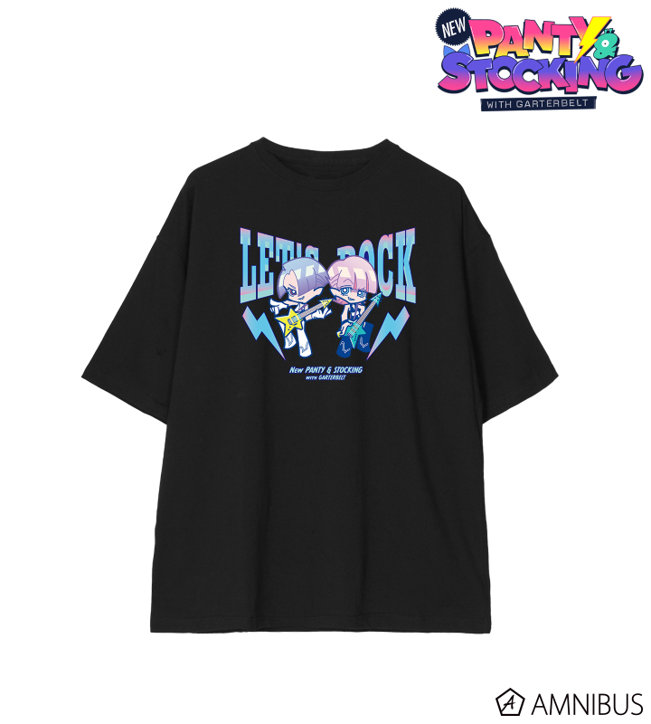 F*Kaoriさんイラスト ポリエステル&ポリウレタン ロックver. BIGシルエットTシャツ