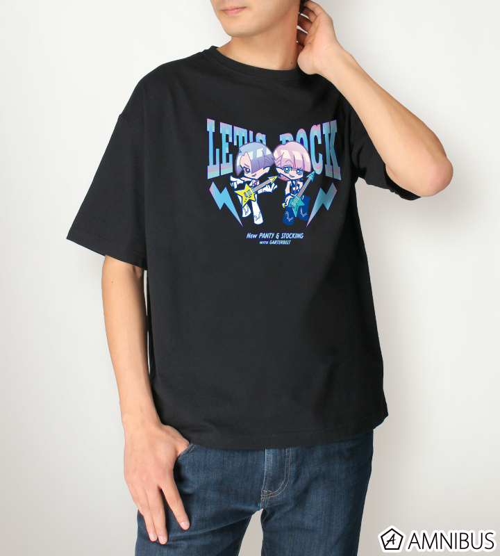 F*Kaoriさんイラスト ポリエステル&ポリウレタン ロックver. BIGシルエットTシャツ