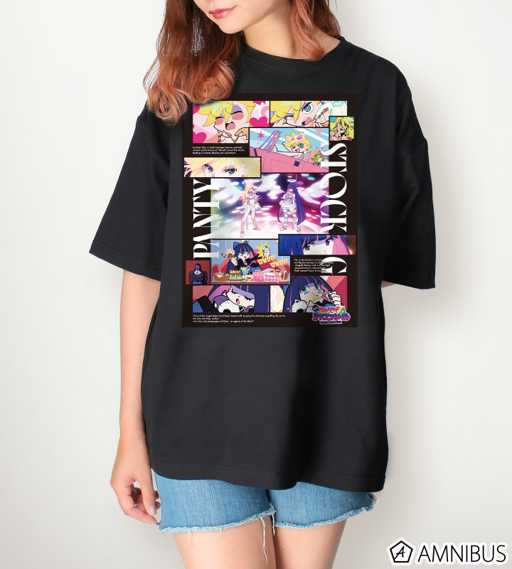 パンティ&ストッキング 場面写BIGシルエットTシャツ