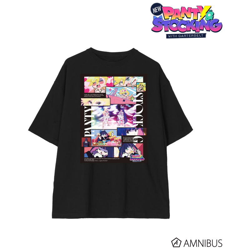パンティ&ストッキング 場面写BIGシルエットTシャツ