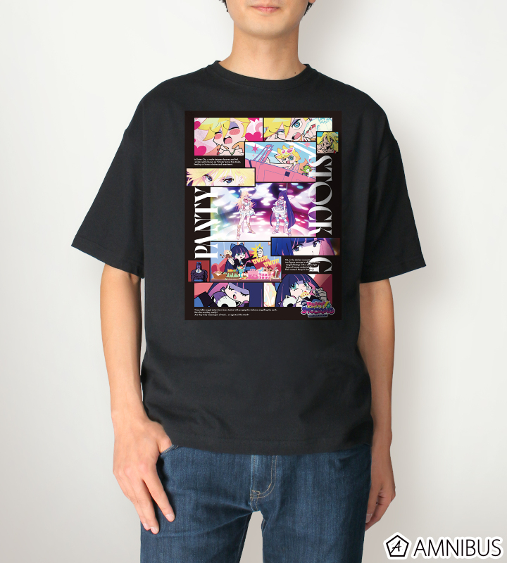 パンティ&ストッキング 場面写BIGシルエットTシャツ