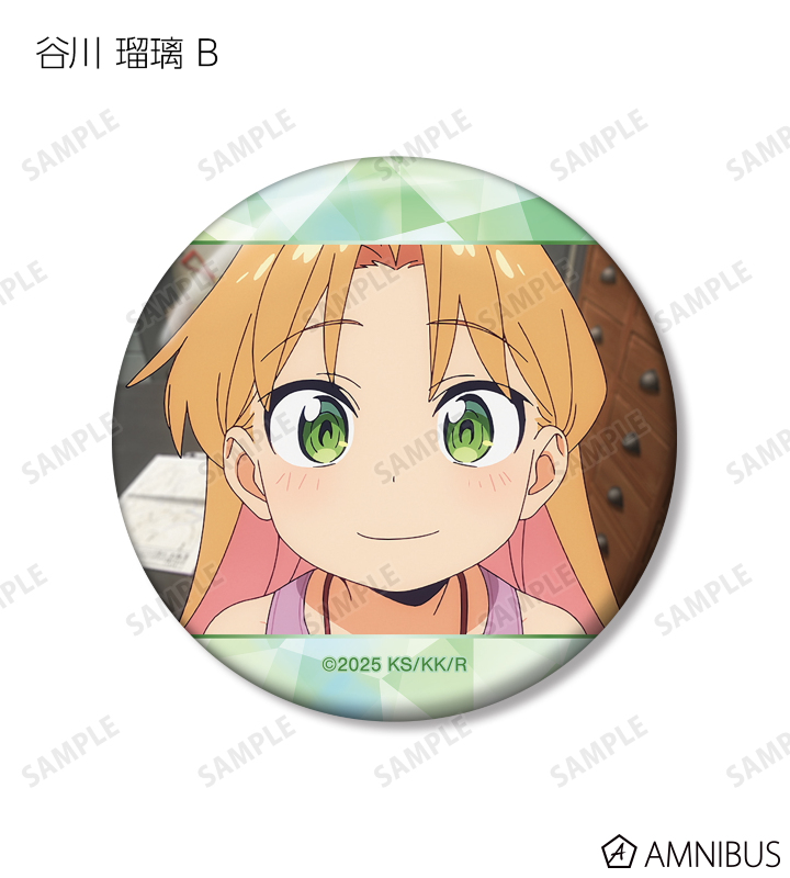 ⾕川 瑠璃 場面写缶バッジ2個セット
