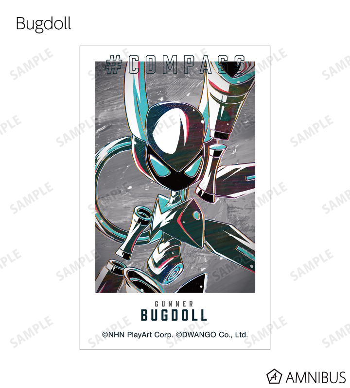 トレーディング Ani-Art 第2弾 インスタントカメラ風イラストカード ver.D