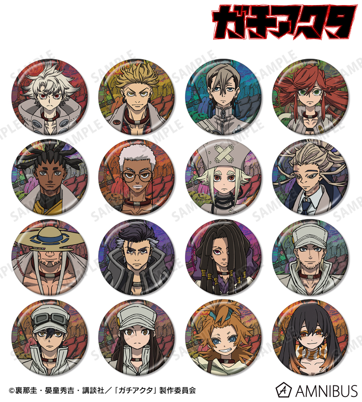 トレーディングメタリック缶バッジ