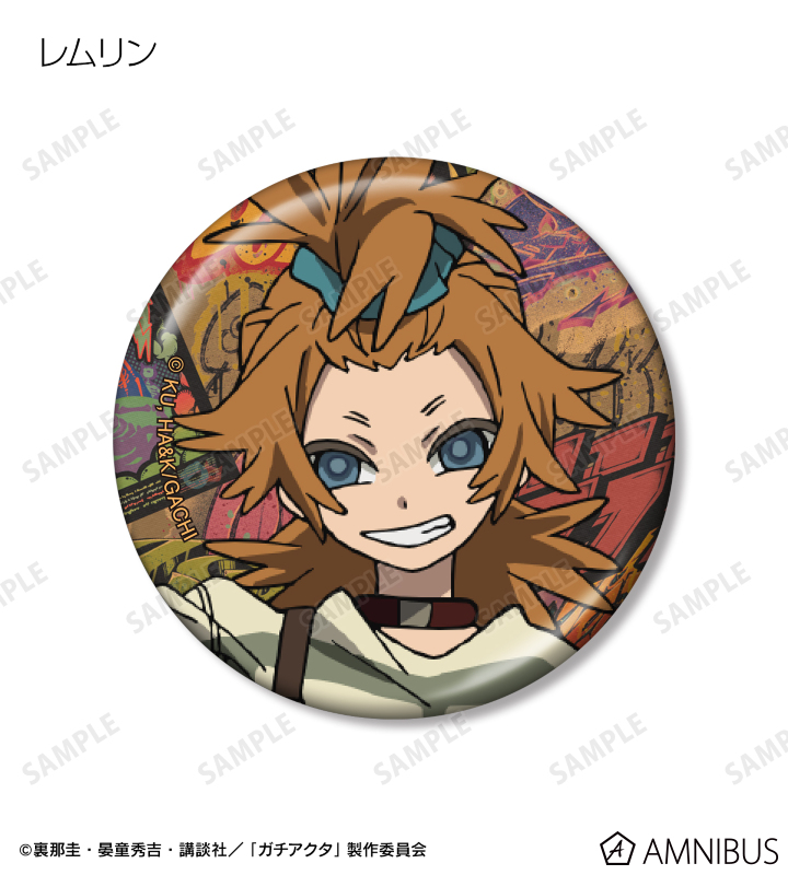 トレーディングメタリック缶バッジ