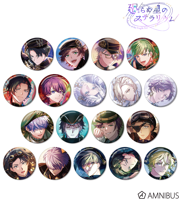 トレーディングスチルイラスト缶バッジ ゲームイベントver. vol.2