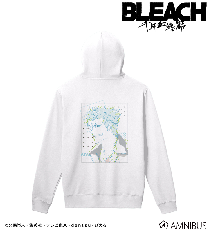 グリムジョー・ジャガージャック lette-graph バックプリントパーカー