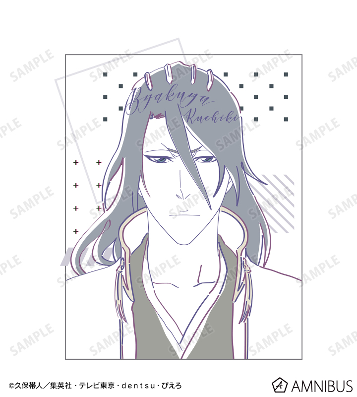 朽木白哉 lette-graph Tee