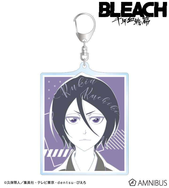 朽木ルキア lette-graph BIGアクリルキーホルダー