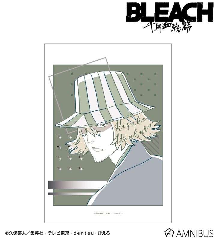 浦原喜助 lette-graph A3マット加工ポスター