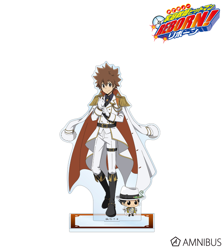 描き下ろし 沢田 綱吉&リボーン 白衣装ver. 特大アクリルスタンド