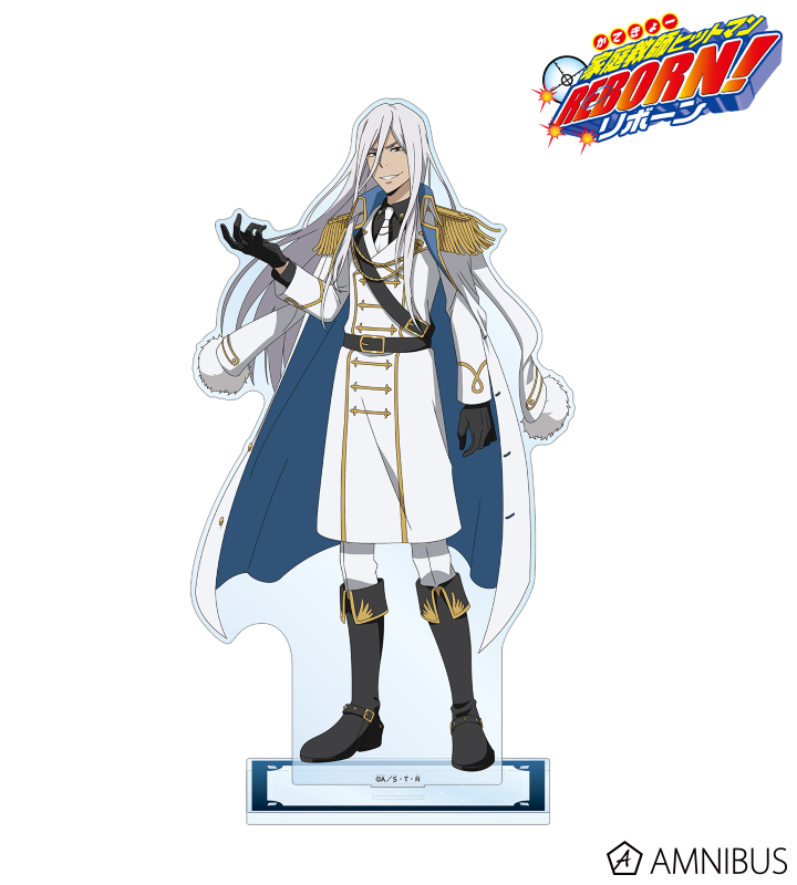 描き下ろし スペルビ・スクアーロ（10年後） 白衣装ver. 特大アクリルスタンド