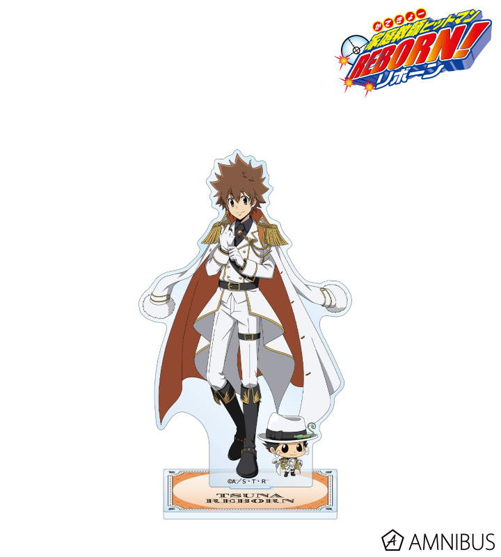 描き下ろし 沢田 綱吉&リボーン 白衣装ver. BIGアクリルスタンド